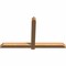 Ekena Millwork Eugene Smooth Timber Gable Bracket, Western Red Cedar, 60"W x 35"H x 3 1/2"D x 3 1/2"F, 14/12 Pitch GBW060X35X0404EUG00SWR - alternate 3